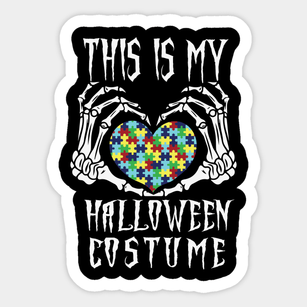 This is my Halloween Costume Sticker by Giorgi's